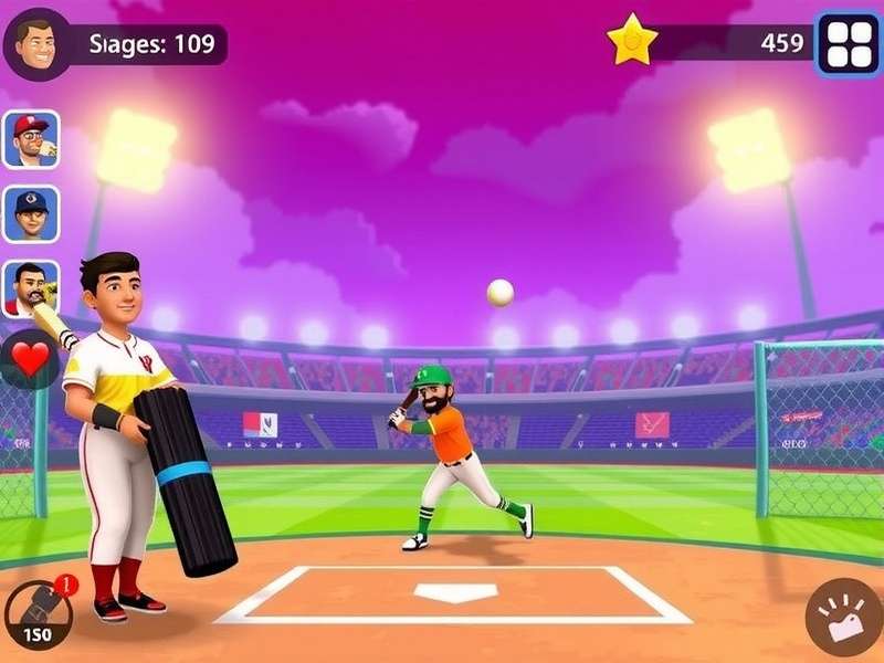 Goa Baseball Blitz gameplay screenshot